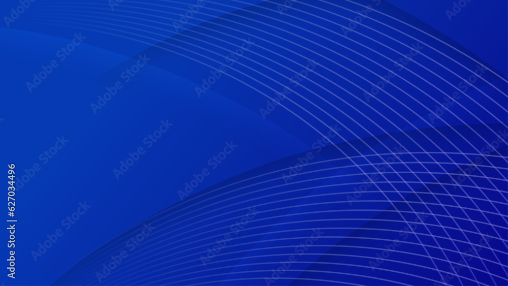 Abstract blue gradient background. Halftone waves design background.