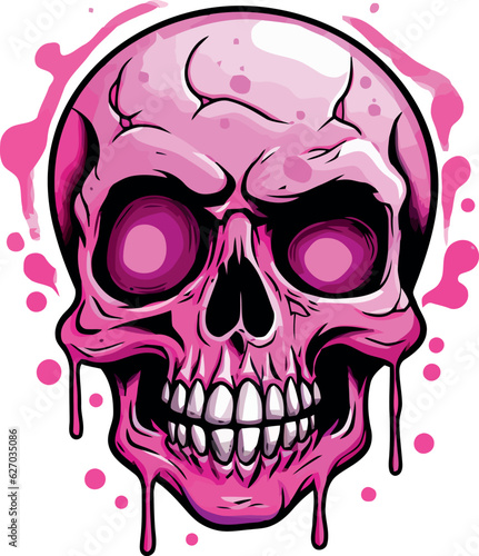 teschio rosa 03