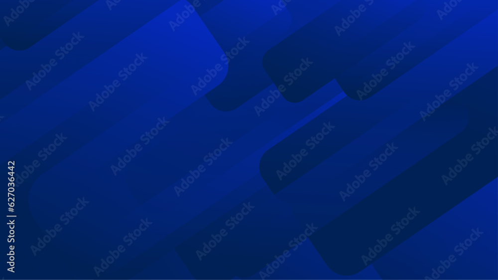 Obraz premium Blue background. space design concept. Decorative web layout or poster, banner.