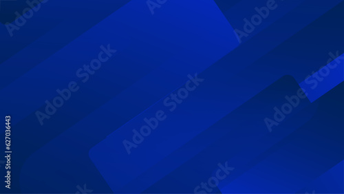 Abstract blue geometric shapes 3d background. Vector illustration abstract graphic design banner pattern presentation background wallpaper web template.