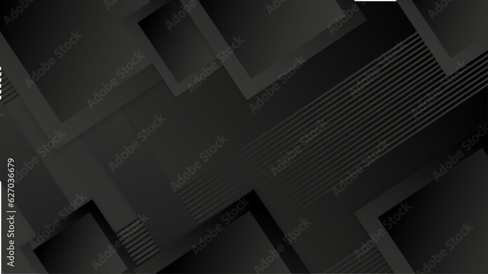 Abstract background with gray shape. Black abstract modern transparency circle presentation background. Vector circles template vector design. Object web design. Round shape. Minimal poster