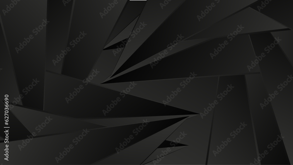 Abstract background with gray shape. Black abstract modern transparency circle presentation background. Vector circles template vector design. Object web design. Round shape. Minimal poster