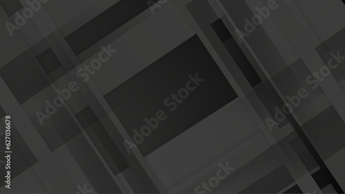 Abstract black background with 3d modern trendy fresh color for presentation design, flyer, social media cover, web banner, tech banner © TitikBak