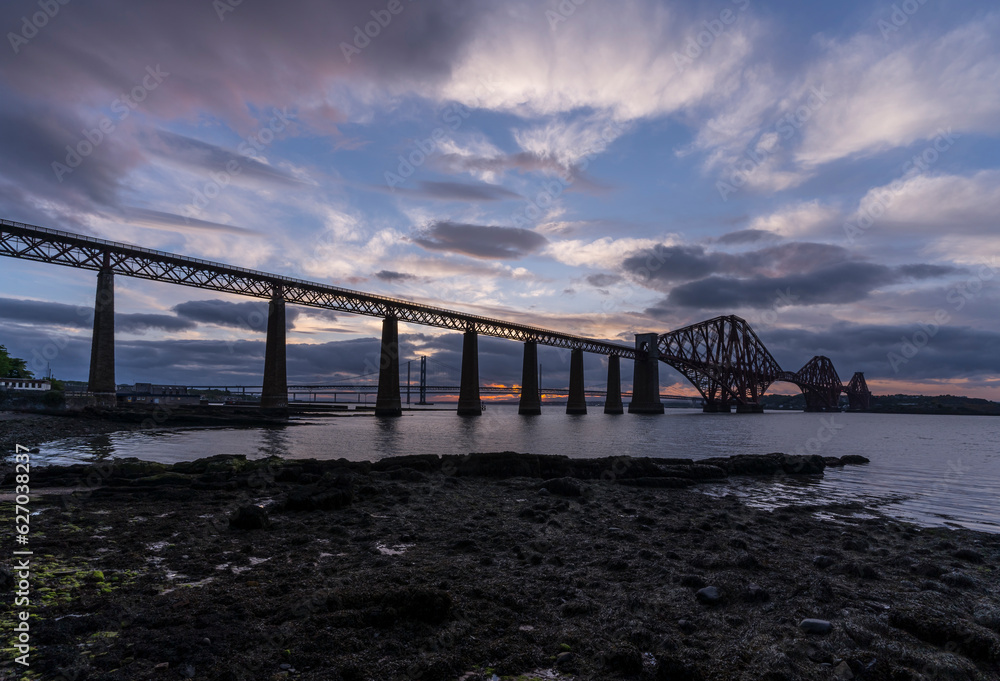Firth of forth railway bridge.