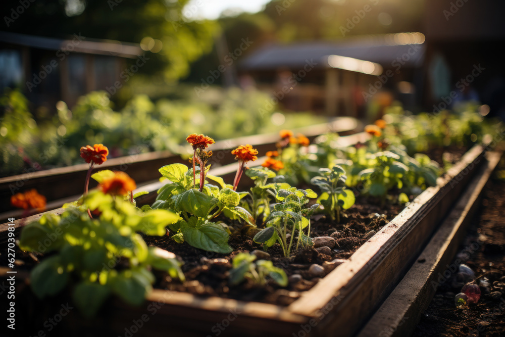 Edible Plantation Delight: A Bounty of Nutritious Crops. Generative AI