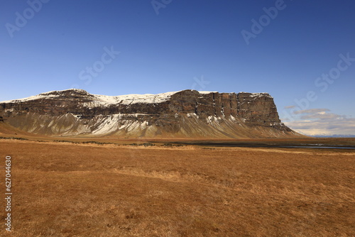 View of L  magn  pur which is a mountain located in the south of iceland 