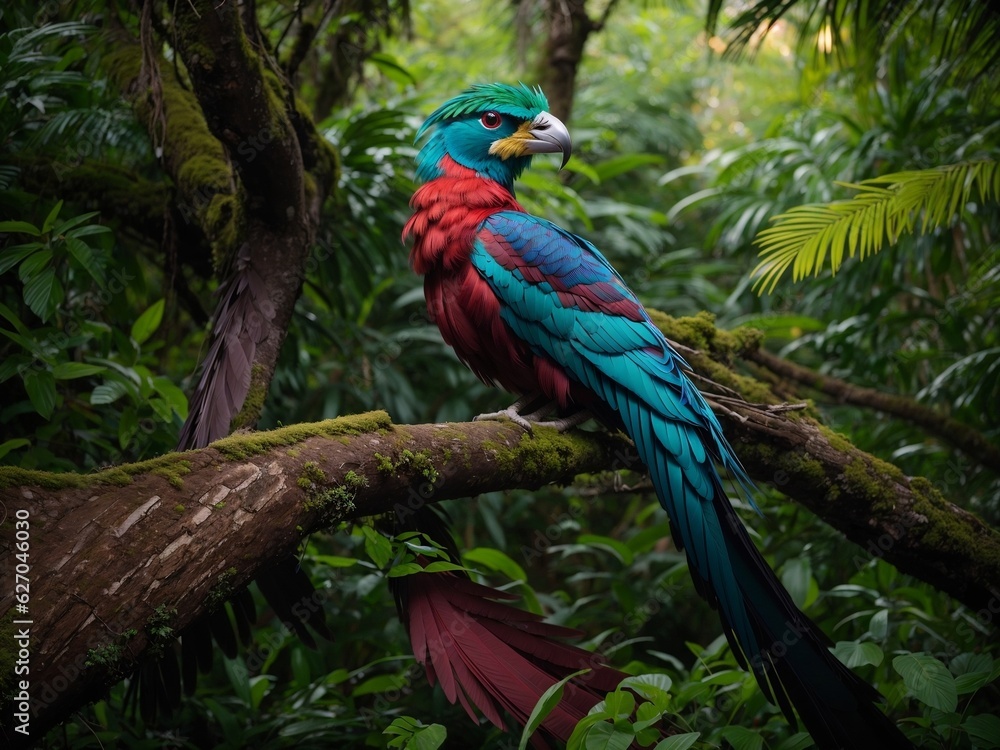 	
Quetzal bird