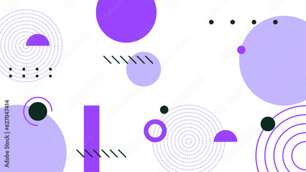 Abstract seamless pattern 80s 90s with geometric shapes in the Memphis style. Vector retro hipster print Abstract seamless pattern 80s 90s with geometric shapes in the Memphis style. Vector retro hipster print