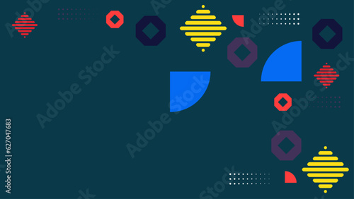 Memphis design elements. Retro funky graphic, 90s trends designs and vintage geometric print illustration element vector collection