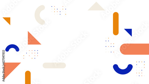 Illustration for hipsters Memphis style.