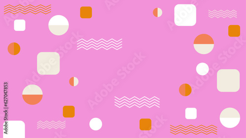 Memphis design elements. Retro funky graphic, 90s trends designs and vintage geometric print illustration element vector collection