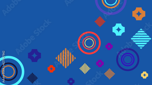 Memphis design elements. Retro funky graphic, 90s trends designs and vintage geometric print illustration element vector collection