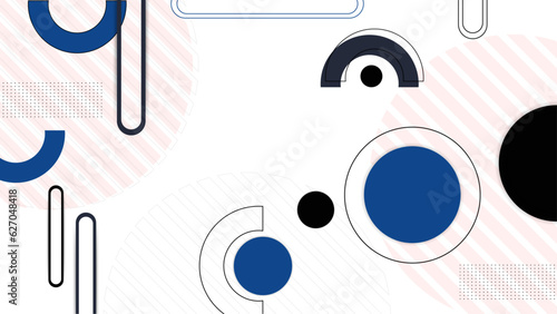 Illustration for hipsters Memphis style.