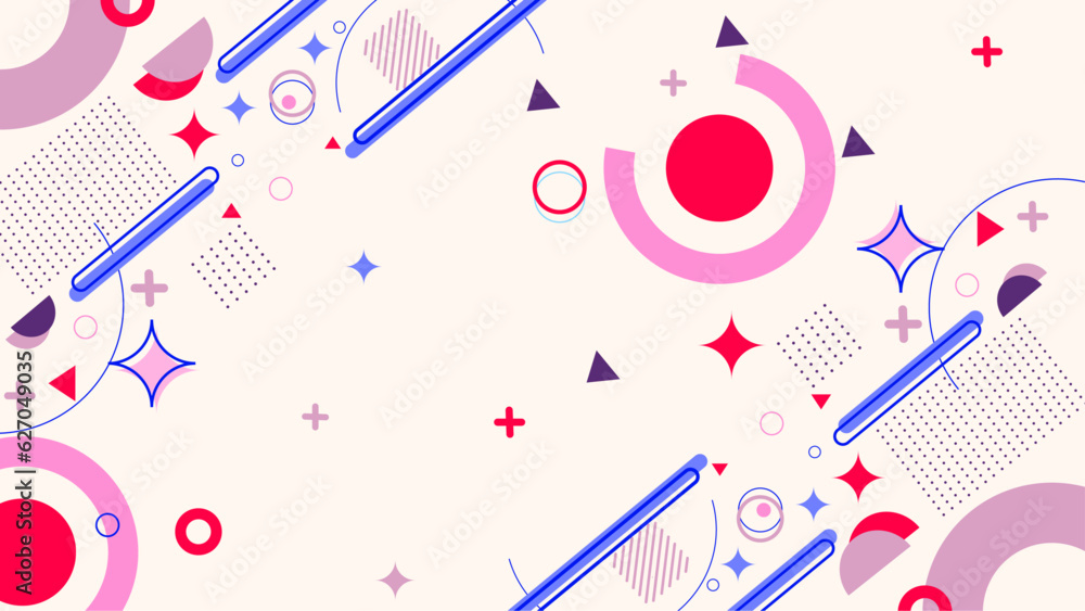 Memphis design elements mega set. Vector abstract geometric line graphic shapes, modern hipster circle triangle template colorful illustration Memphis design elements mega set. Vector abstract geometric line graphic shapes, modern hipster circle triangle template colorful illustration