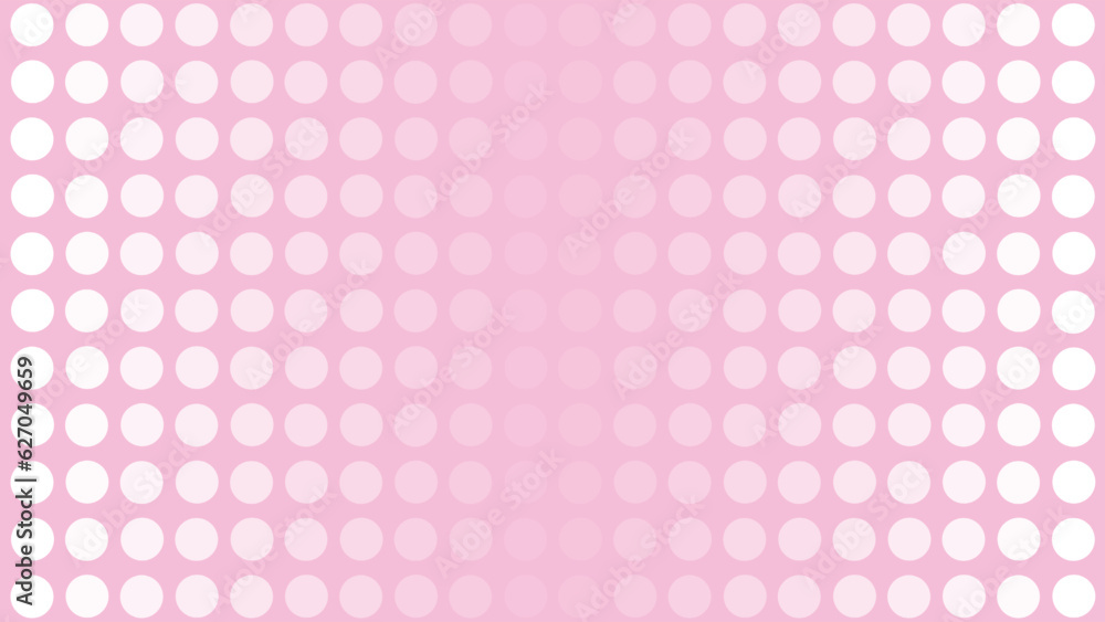 Pink background gradient with dots