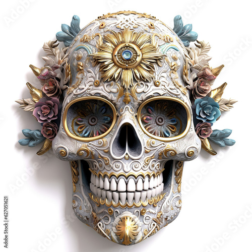 Sugar skull clip art