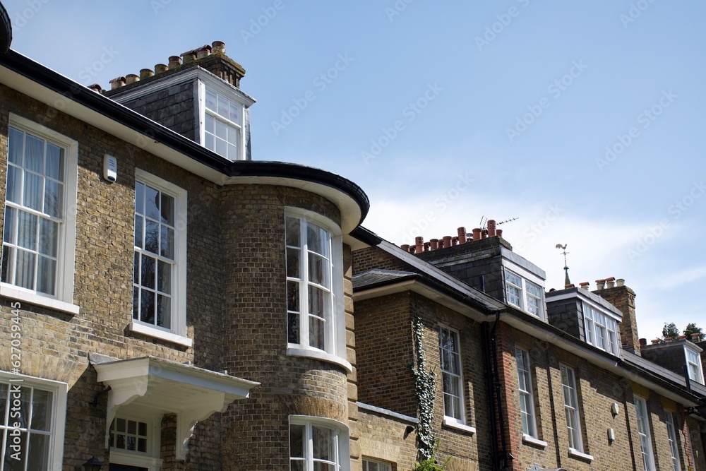 Victorian houses in Kent, UK.