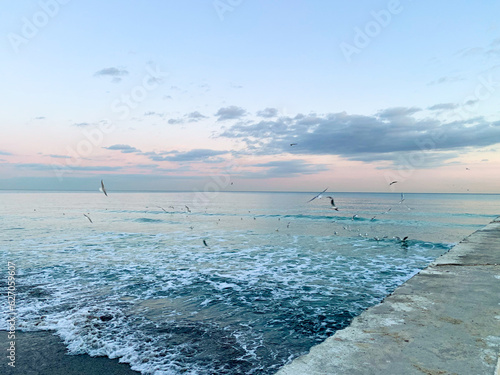 fishing boat in the sea