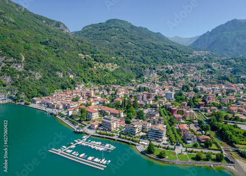 Photos Porlezza town, Lugano Lake