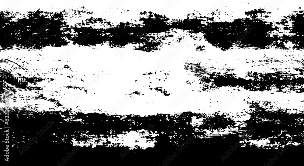 Fototapeta premium Rough black and white texture vector. Distressed overlay texture. Grunge background. Abstract textured effect. Vector Illustration. Black isolated on white background. EPS10