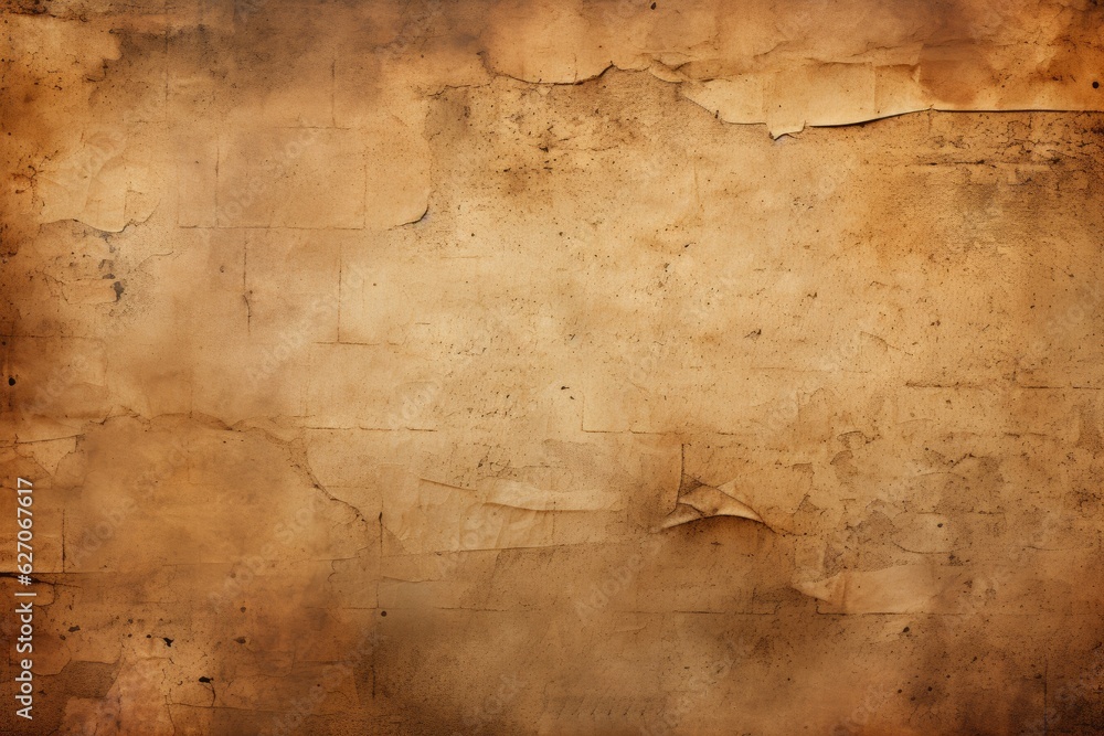Old paper texture background, generative AI