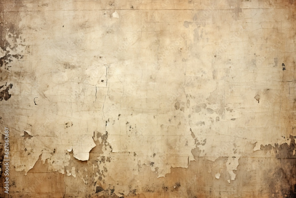 Old wall background, rough vintage texture, generative AI