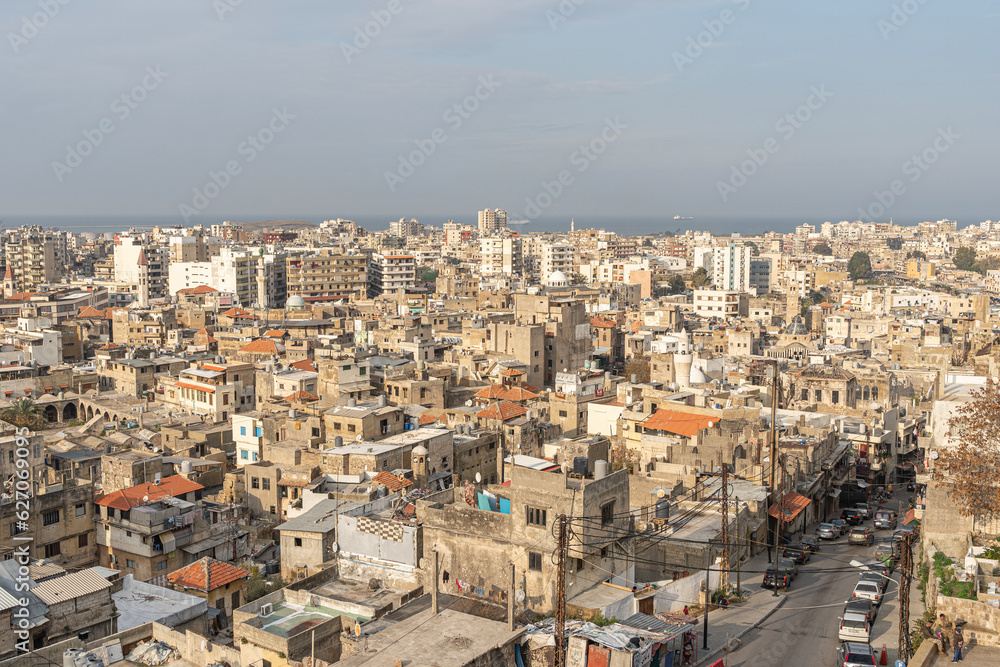 View of Tripoli, the second-largest city in Lebanon