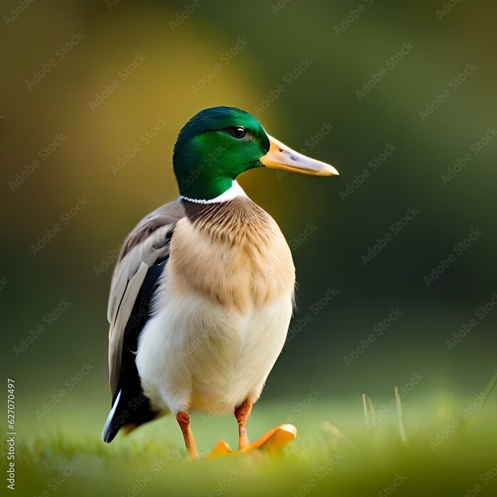 Obraz premium duck in the park