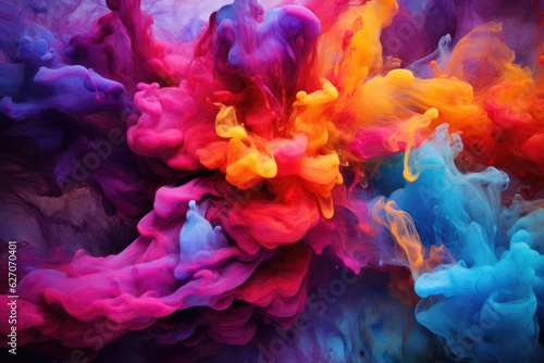 Colorful Smokey background © gridspot