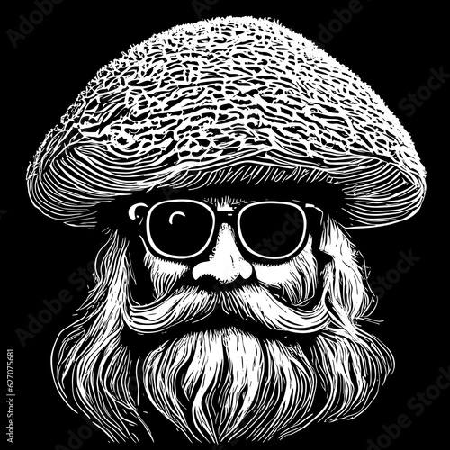 trippy mushroom man
