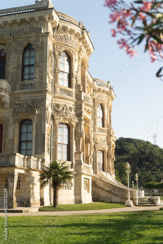 Kucuksu Palace in Beykoz, Istanbul City, Turkey Historical Building © yusuf