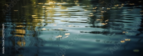 water reflection in water, Water Surface with Lensbaby Effect, God Rays, and Richly Detailed Background