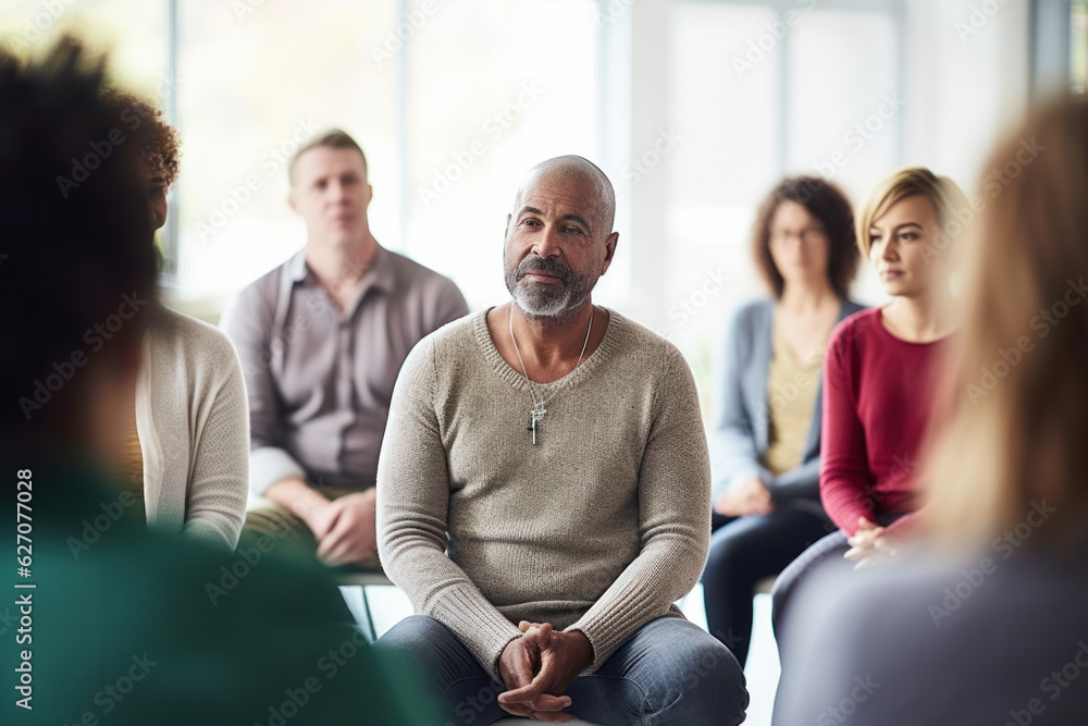 A support group focusing on mental health for specific communities A support group focusing on mental health for specific communities