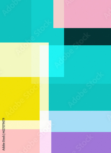 Abstract multicolored background from squares