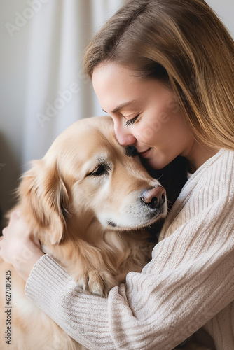 An image highlighting the role of pets in providing emotional support.  © kalafoto