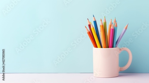 pencils in a cup