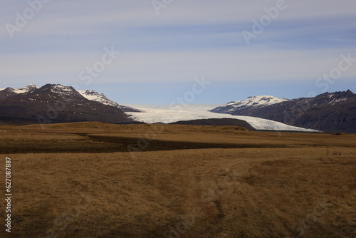  Mountain view in Vatnajökull National Park in South Iceland