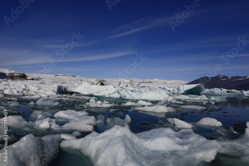 Wallpaper Mural Jökulsárlón is a large glacial lake located in the south of the Vatnajökull glacier between the Vatnajökull National Park and the town of Höfn,appeared between 1934 and 1935 Torontodigital.ca
