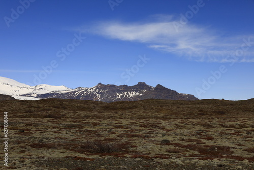  Mountain view in Vatnaj  kull National Park in South Iceland