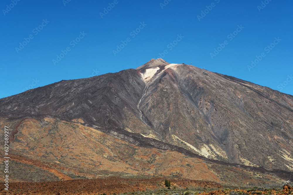 Teide - volcano and highest point in Spain, Teide National Park in Tenerife (Canary Islands, Spain)