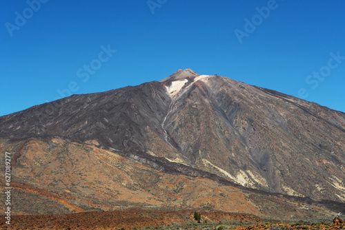 Teide - volcano and highest point in Spain, Teide National Park in Tenerife (Canary Islands, Spain)
