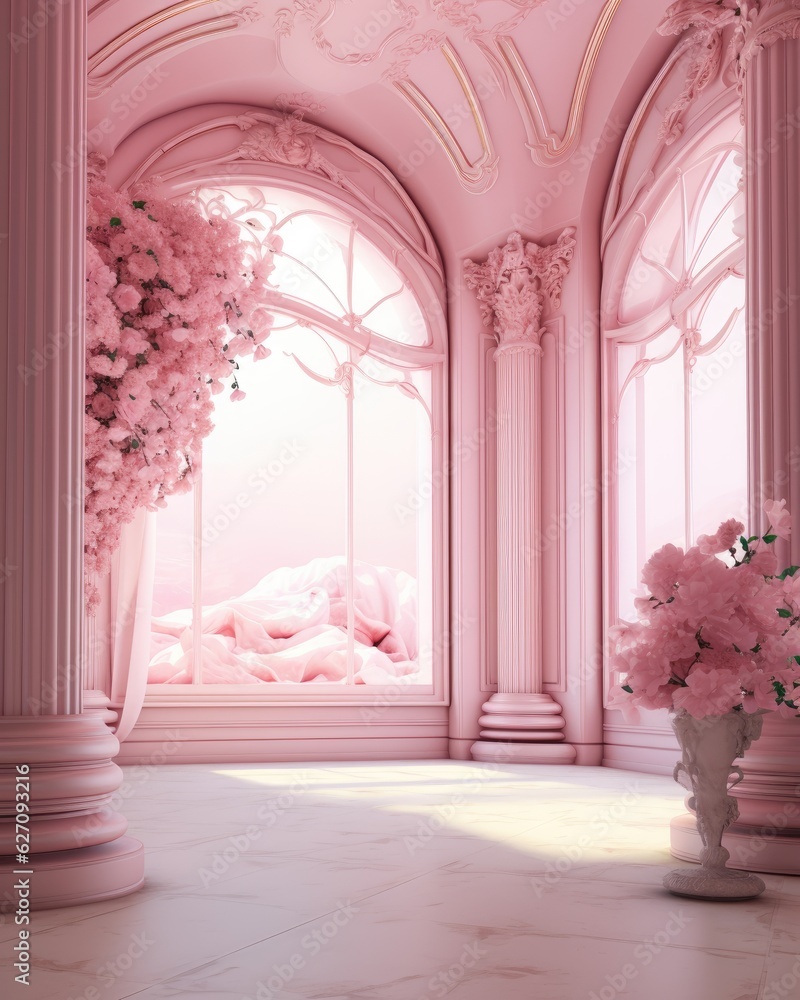 Pink Dolly - Digital Backdrops