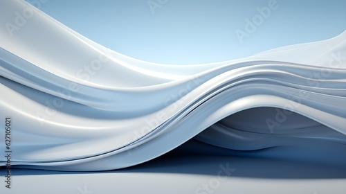 Seamless Fusion: White Tech Graphic Background