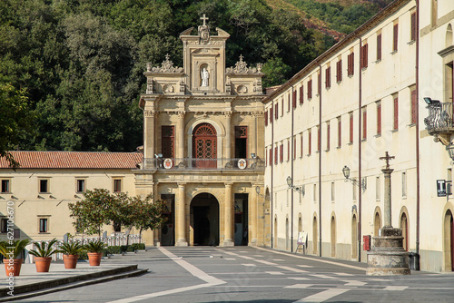 The catholic sanctuary of San Francesco di Paola, famous pilgrimage destination in Calabria region, Italy photo
