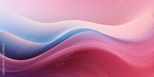 Abstrakter Hintergrund mit Wellen coral Farben - mit KI erstellt