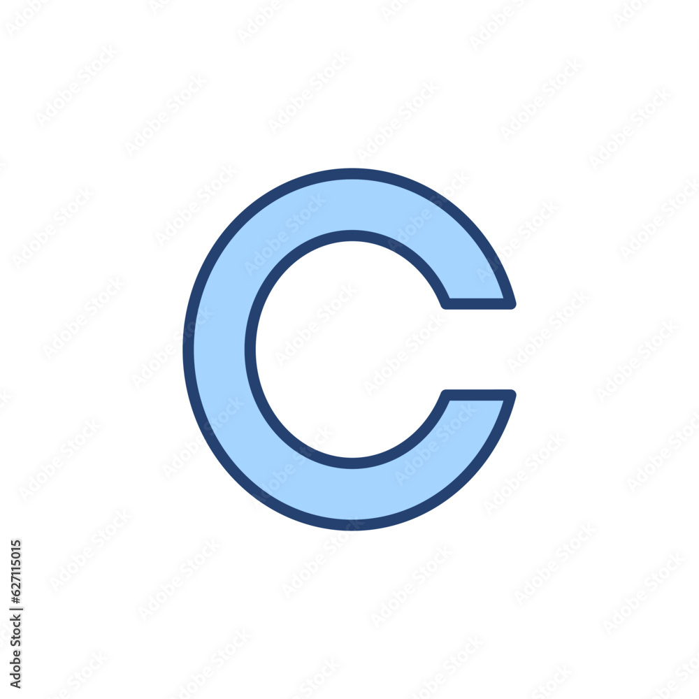 Copyright icon vector. copyright sign and symbol Copyright icon vector. copyright sign and symbol