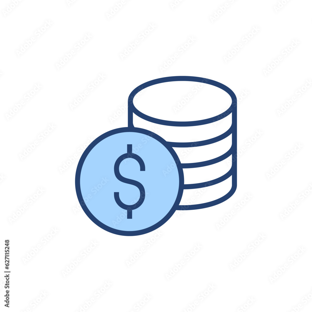Money icon vector. Money sign and symbol Money icon vector. Money sign and symbol