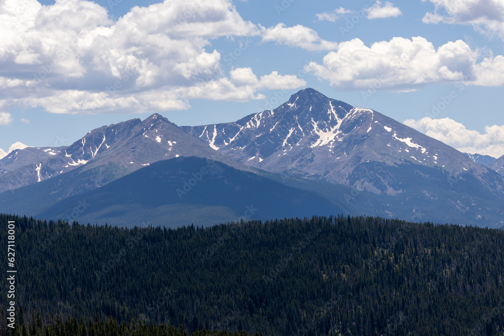 Vail Colorado Landscapes, Mountains Surrounding Vail