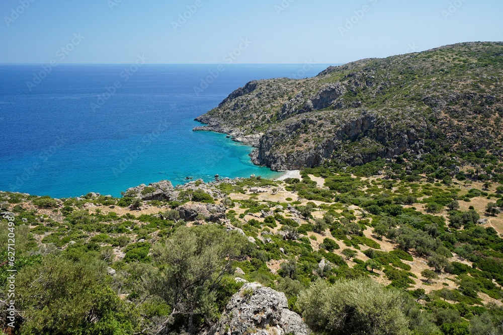 Lissos Archaelogical Site in Sougia, Crete