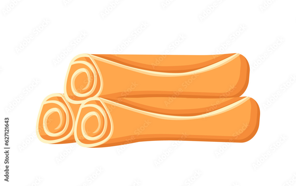 Set of pancakes vector concept Set of pancakes vector concept